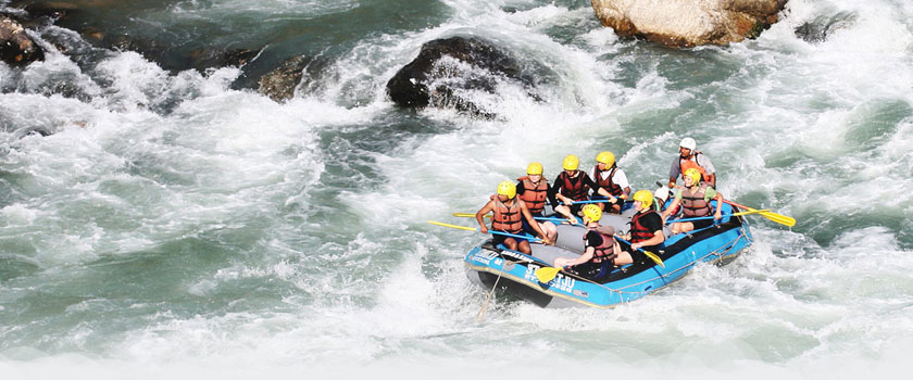 Rafting in Seti River 