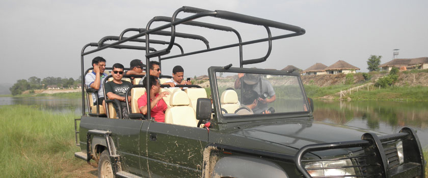 Jeep-Safari-Chitwan National Park (World Heritage Site)